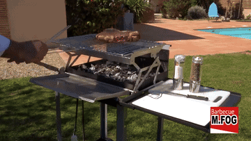 Cuisson au grill sur barbecue M.FOG
