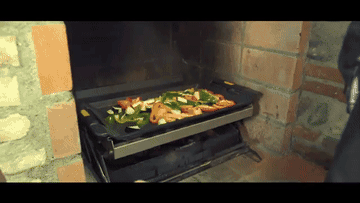 Cuisson à la plancha en fonte d’aluminium M.FOG